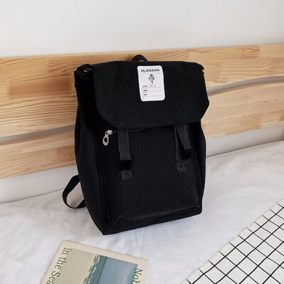 

Tailored Fashion Unisex Canvas Shoulder Bags Large Capacity Backpack Laptop Package