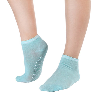 

Womens Fitness Pilates Socks Colorful Non Slip Massage Toe Durable Dance Ankle Grip Exercise Printed Letter Socks
