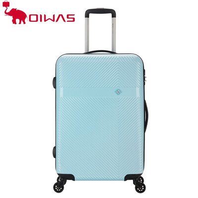 

OIWAS PC Luggage Trolley case Business 20 inch Travel Suitcase Business Trip Black