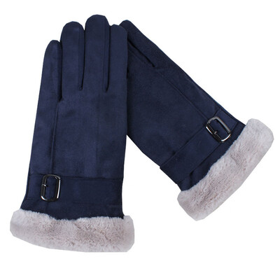 

Outdoor Soft Full Finger Warm Cycling Gloves Bike Sports Touch Screen Winter