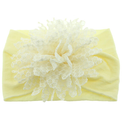

New Baby Girls Big Lace Floral Design Headband Headwear Apparel Photography Prop Party Gift