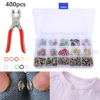 

95mm Metal Ring Poppers Multicolor Open Press Snap Fasteners Stud Button 100pcs
