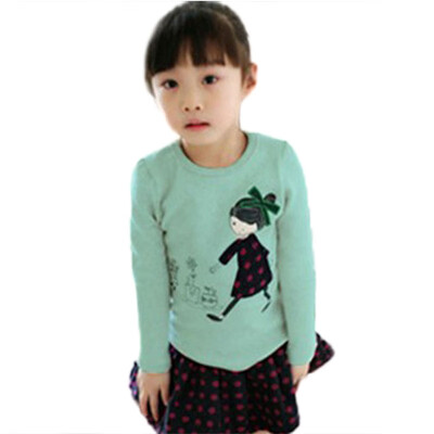 

Lovely Kids Girl Clothes Baby Girl T Shirt Kids Child Toddler Soft Cotton Fall Tee Tops 2-6Y