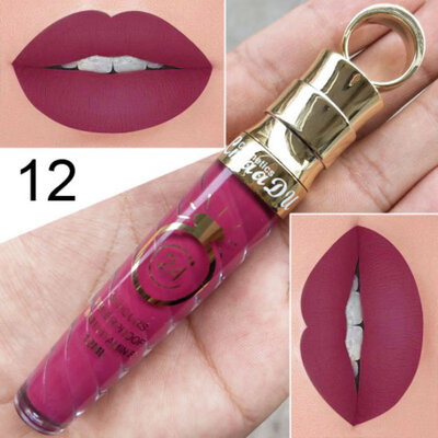 

High-capacity Matte Matte Lip Gloss Female 20 Colors Long-Lasting Nutritious Lipstic Women Lip Make Up Cosmetics Big Lip Gloss