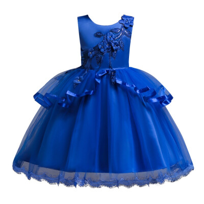 

Princess Flower Girl Dress Summer Tutu Wedding Birthday Party Dresses For Girls Children Costume Teenager Prom Designs