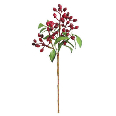 

Artificial Flower Single Five-Prong Simulation Olive Fruit Blueberry Fruit Cranberry Berry shooting prop flower home decor