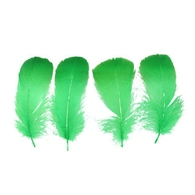 

100pcslot Natural Beautiful Goose Feather Decoration floating color wedding decorations