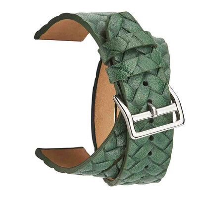

〖Follure〗Double Tour Leather Accessory Band Replacement Bracelet For Apple Watch 4 44mm