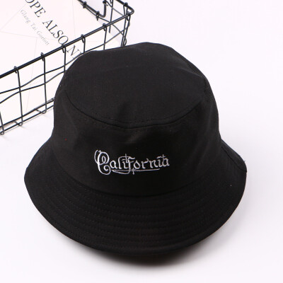 

Fishermans hat female Japanese alphabet spring&summer Korean hat male personality leisure basin cap sun hat tide