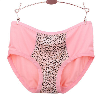 

Women Lingerie Modal Leopard Print Sexy Seamless Hip Briefs Medium-Rise Intimates Underwear Women Panties ropa interior femenina