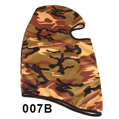 

Men Women Autumn Winter Outdoor Camouflage Face Mask Dustproof Cycling Headgear