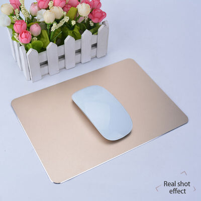

Metal Aluminum Mouse Pad Mat Hard Soft Magic Fine Double Sided Waterproof Fast And Accurate Control For HomeOffice