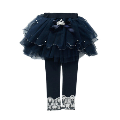 

Fashion Toddler Girl Skirt Trousers Children Pants Culottes Pants SpringFall Kids Girls Leggings Trousers