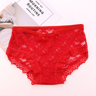 

Fashion High Quality Women Panties Transparent Underwear Women Lace Soft Briefs Sexy Lingerie