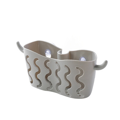 

Storage Storage Basket Drain Rack Kitchen Rack Multi-Function Washing Basket Free Punching Suction Cup Can Drain