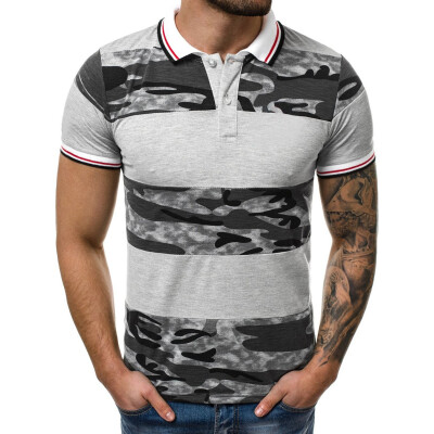 

Toponeto Fashion Mens Casual Slim Fit Short Sleeve Sports O-Neck Shirt Top Blouse