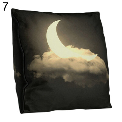 

Double-sided Printed Tree Map Star Sky Pillow Case Cushion Cover Sofa Bed Decor
