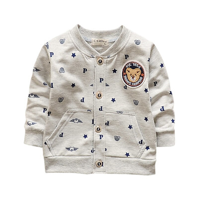

Fashion Baby Boy Girl Outfits Cartoon Print Casual Sweatshirt Kids Coat Outfits Tops
