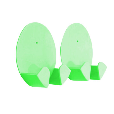 

Toponeto Wall Storage Hook Power Plug Socket Holder Wall Adhesive Hanger Home Office