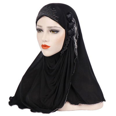 

Islamic Ladies Head Scarf Headwear Muslim Hijab Inner Cap Wrap Shawl Scarf Ramadan Arab Amira Headscarf