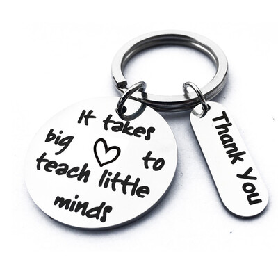 

Heart Pendants Teacher Key chain Gifts Key ring Key Chains Charm Christmas Key chain