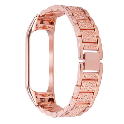 

〖Follure〗Replacement Stainless Steel Mesh Belt Wristband Band Strap For Xiaomi Mi Band 4