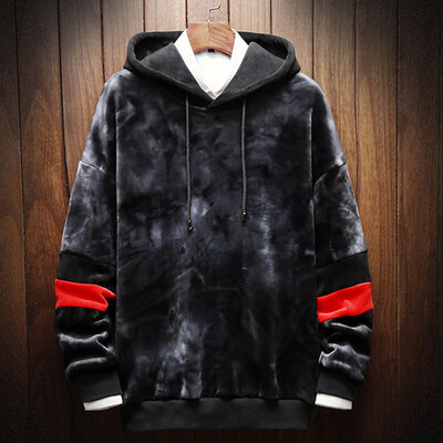 

Toponeto Mens Autumn Winter Casual Stripe Long Sleeve Hoodie Top Blouse Sweatshirt