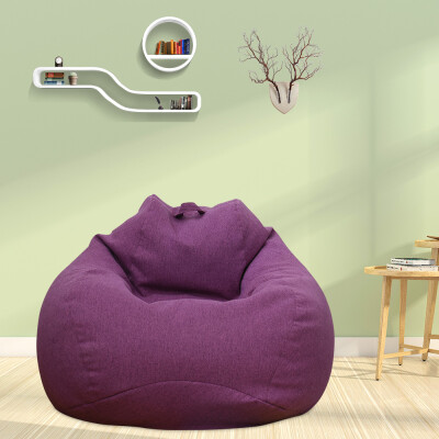 

Large Bean Bag Sofa Cover Lounger Chair Living Room Furniture Without Filler Pouf No Filling