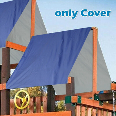 

Waterproof 132x226cm Swing-N-Slide Shade Playground Canopy Swingset Tarp Roof Cover Replacement