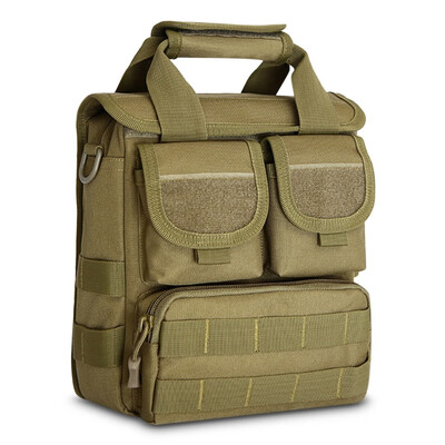 

Multifunction Tactical Shoulder Bag Nylon Messenger Bag Laptop Handbags Briefcase Outdoor Climbing Hiking Survival hand Bag