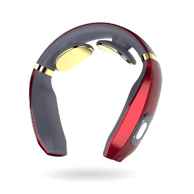 

Neck Massage Instrument Electromagnetic Shock Pulse Cervical Physiotherapy Instrument with Heating Function