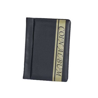 

Toponeto 120 Pockets Coins Album Collection Book Commemorative Coin Holders Gifts