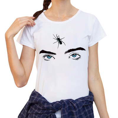 

2019 Kpop Billie Eilish Music Singer Star Pattern Summer Men Women T-Shirts Casual Short Sleeve Shirt Hipster Tops