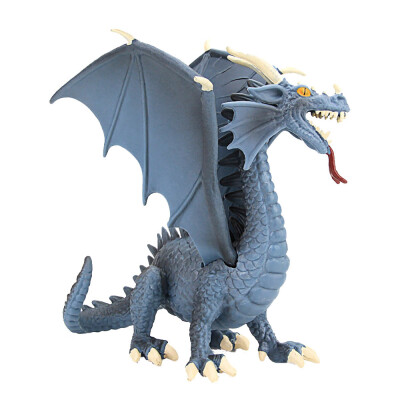 

YIWULAEducational Simulated Blue Dragon Dinosaur Model Kids Children Toy gift