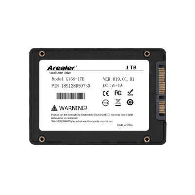 

Arealer 25inch Solid State Drive SATA30 SSD Solid State High Speed Storage for Desktop Laptop Black 2TB
