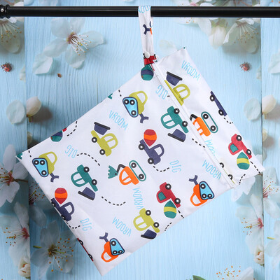 

〖Follure〗Cartoon Pattern Portable Zipper Storage Bag Package Handbag Totes Shopper