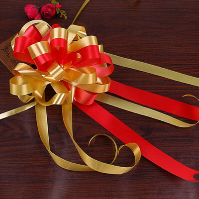 

Christmas Wedding Pull Flower Large Size Flower Decoration Pull Flower Hand Flower Party Wedding Decor 10 Pcs 2 Colors