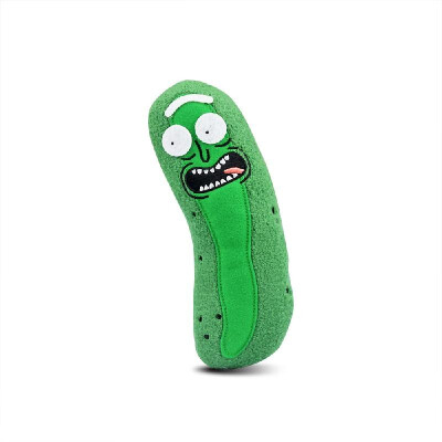 

Cute Cartoon Cucumber Pickle Rick Plush Doll Toy Soft Pillow Kids Stuffed Toy Accessory Gift