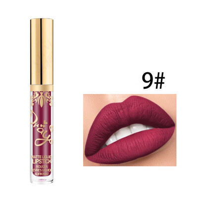 

Frosted Matte Shimmer Lip Gloss Non-Stick Cup Waterproof Long-Lasting Velvet Glitter Liquid Lipstick