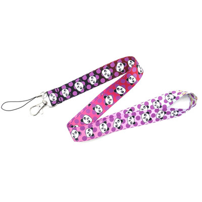 

Cartoon We Bare Bears Neck Strap Lanyards for keys ID Card Gym Mobile Phone Strap USB Badge Holder Rope Pendant Key Chain