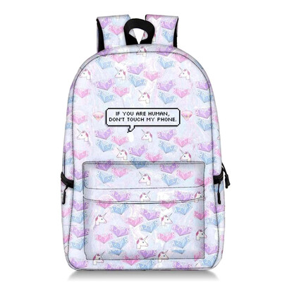 

Unicorn Backpack Cute Print Unicorn Bag Trend Fashion Backpack