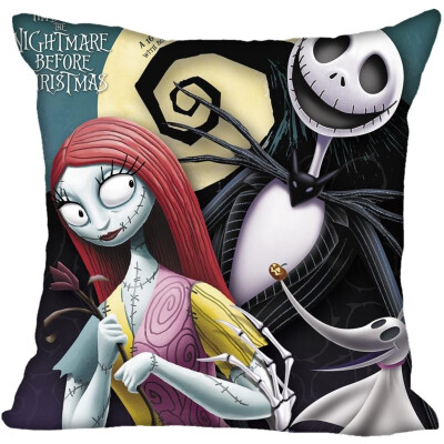 

Nightmare Before Christmas Hot Sale Pillow Case High Quality New Years Pillowcase Decorative Pillow Cover For Wedding Decorative