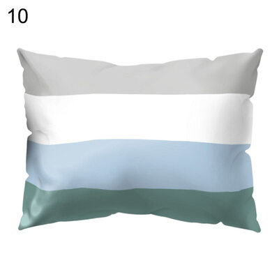 

Circle Wave Curve Block Pillow Case Cushion Cover Sofa Bed Car Cafe Office Decor