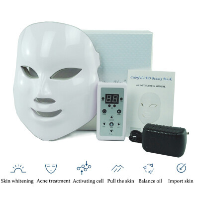 

7 Colors Facial Care Tools Therapy Photon LED Facial Mask Light Skin Care Rejuvenation Acne Removal Face Spa Instrument