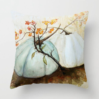 

High Quality Halloween Pumpkin Cushions Cover Pillowcase Bedroom Sofa Office Chair Pillow Cover Home Decoration