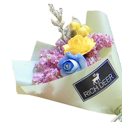 

Artifitial soap flowers natural dry bouquet gift box Creative gift for valentines day Graduation for a friend Home Decoration