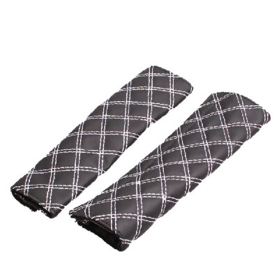 

Car Seat Belt Pad Cover PU Seat Belt Shoulder Pad Protector Cover Seatbelt Pad 2 Pcs