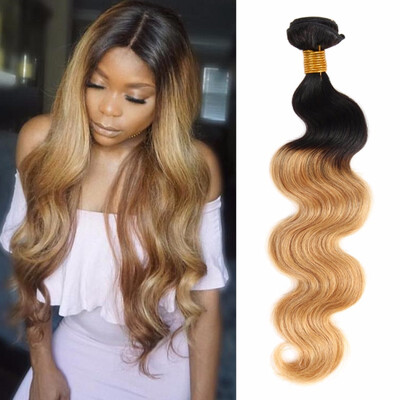 

Nami Hair Ombre Color T1B27 Brazilian Human Hair Bundles Body Wave 4 Pieces 100 Human Hair Extensions