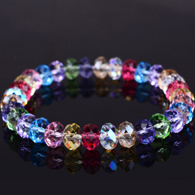 

Simple Fashion Crystal Beading Bracelet Cute Temperament Hand Chain Pair Jewellery Hot Gift