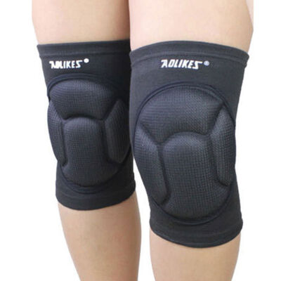 

1 Pair Basketball Skating Shockproof Sponge Pad Knee Support Brace Guard Elbow & Knee Pads